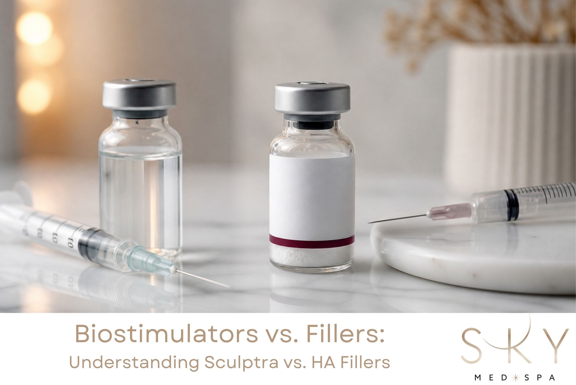 Biostimulators vs. Fillers Understanding Sculptra vs. HA Fillers